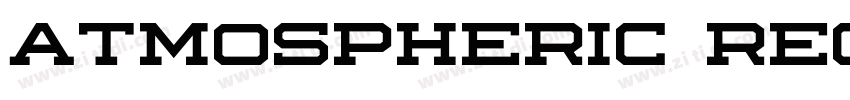 Atmospheric Regular字体转换 Atmospheric Regular字体转换